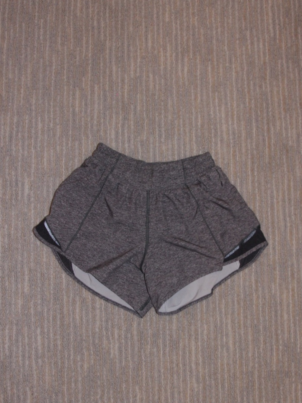 Lululemon Hotty Hot Gray Shorts
